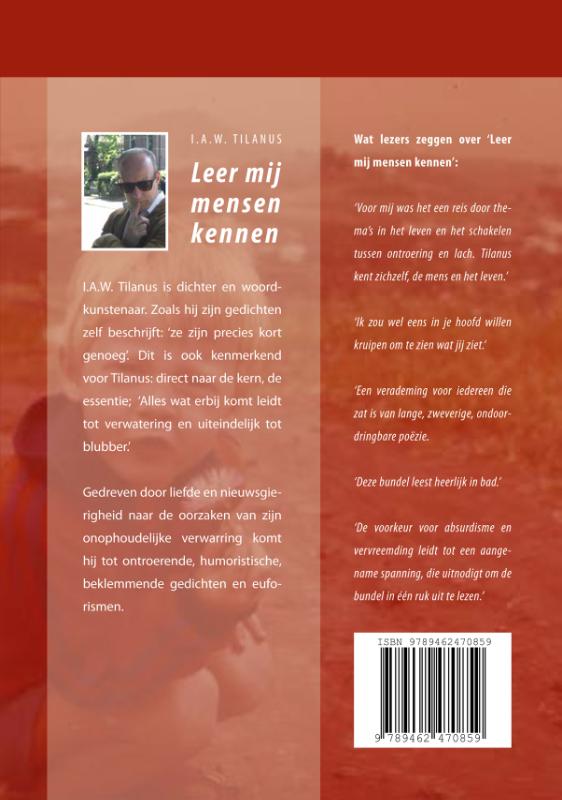 Leer mij mensen kennen achterkant