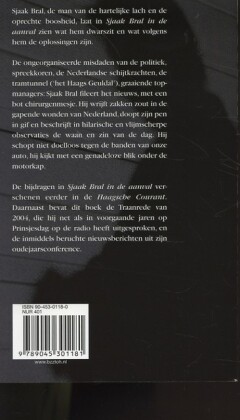 SJAAK BRAL IN DE AANVAL achterkant