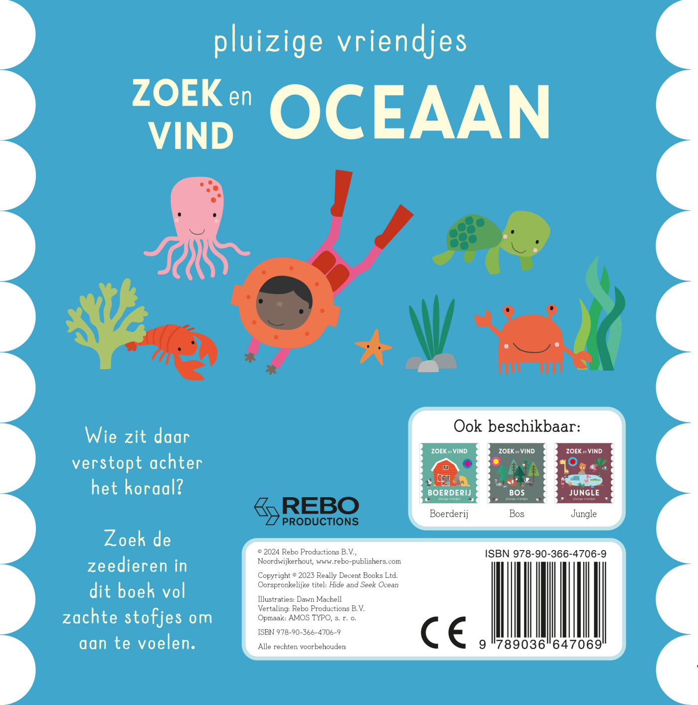 Zoek en vind Oceaan achterkant