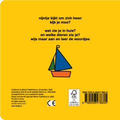 Nijntje kijkt achterkant