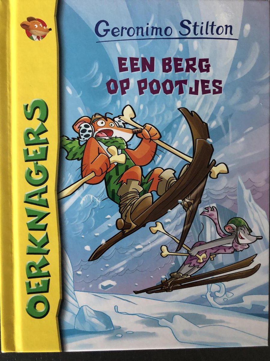 boekenbalie_9789085924739_cover Geronimo Stilton - Een berg op pootjes