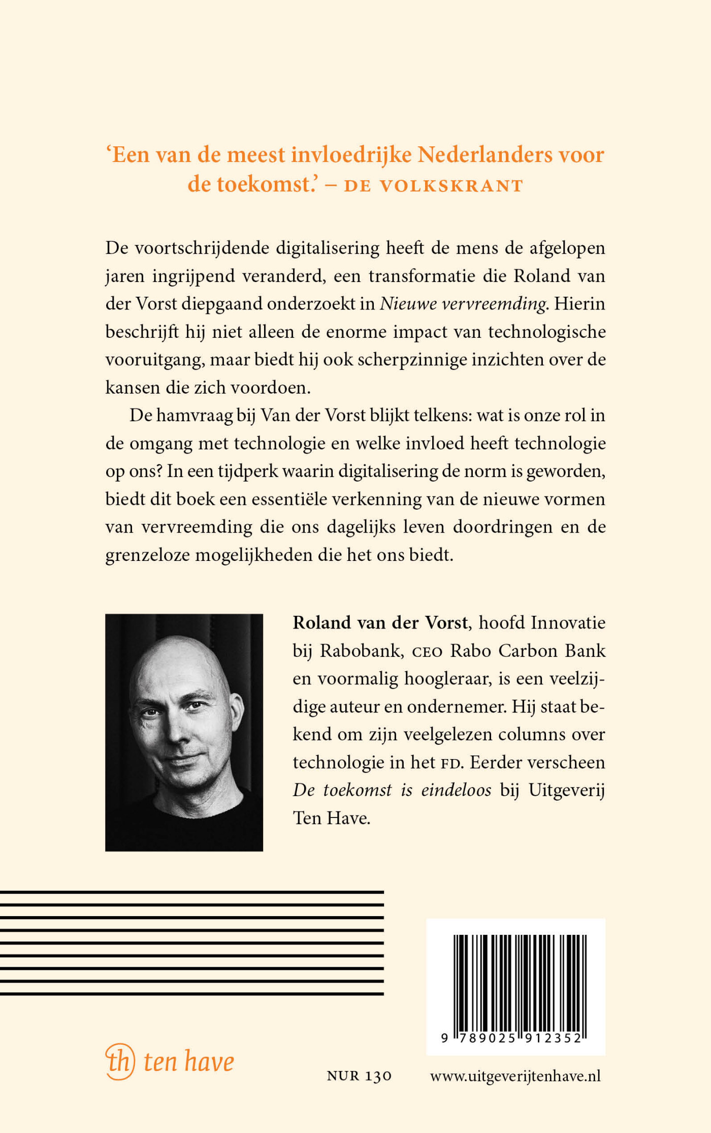 Nieuwe vervreemding achterkant