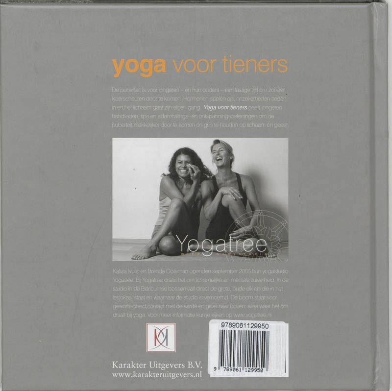 Yogatree / Yoga Voor Tieners achterkant
