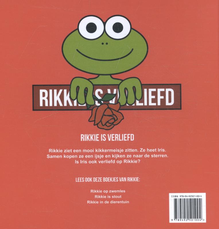 Rikkie is verliefd achterkant