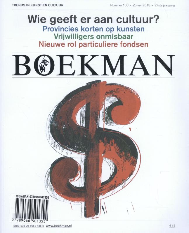 Boekman 103 -   Wie geeft er aan cultuur?
