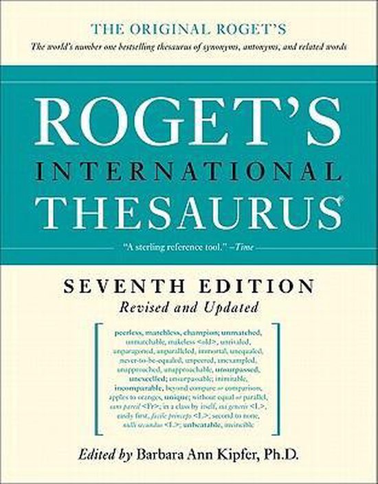 Roget's International Thesaurus, 7th Edition