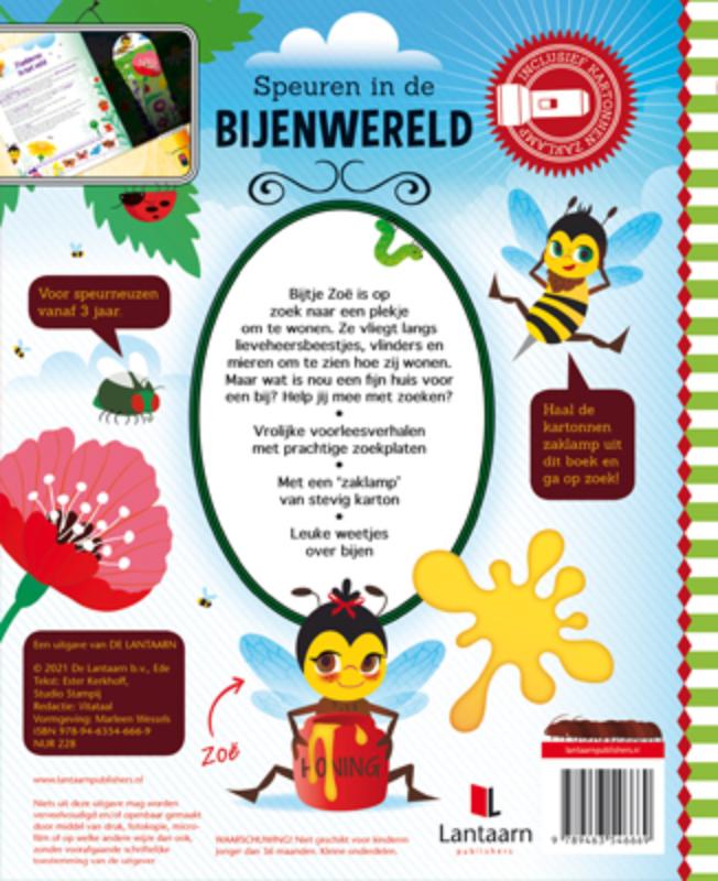 Speuren in de bijenwereld / Speuren/zaklamp achterkant