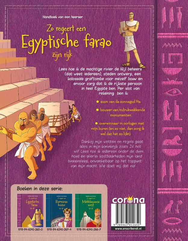 Zo regeert een Egyptische farao zijn rijk / Handboek van een heerser achterkant