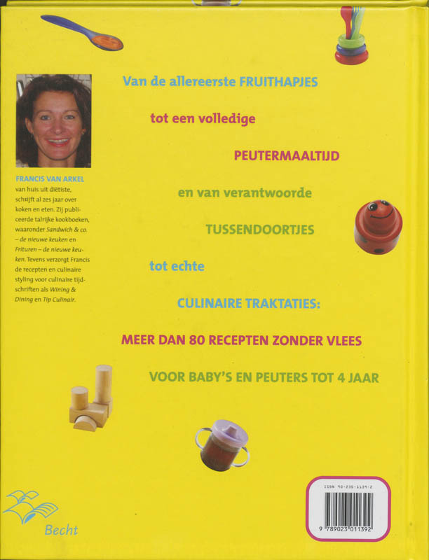 Vegetarisch vanaf de wieg Vegetarisch vanaf de wieg achterkant