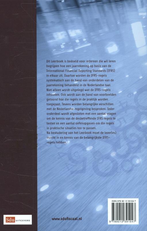 International financial reporting standards Leerboek 2013 achterkant