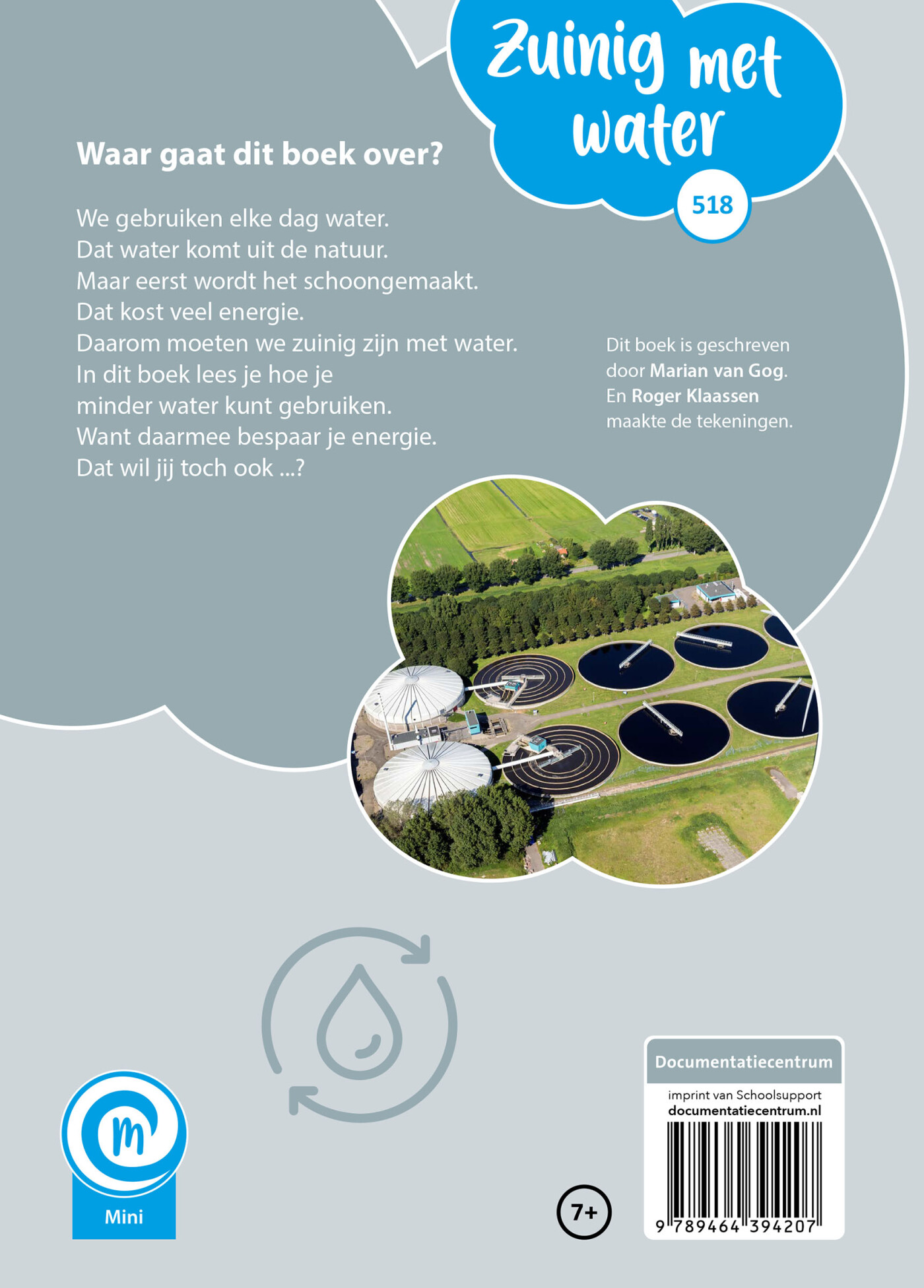 Zuinig met water / Mini Informatie / 518 achterkant