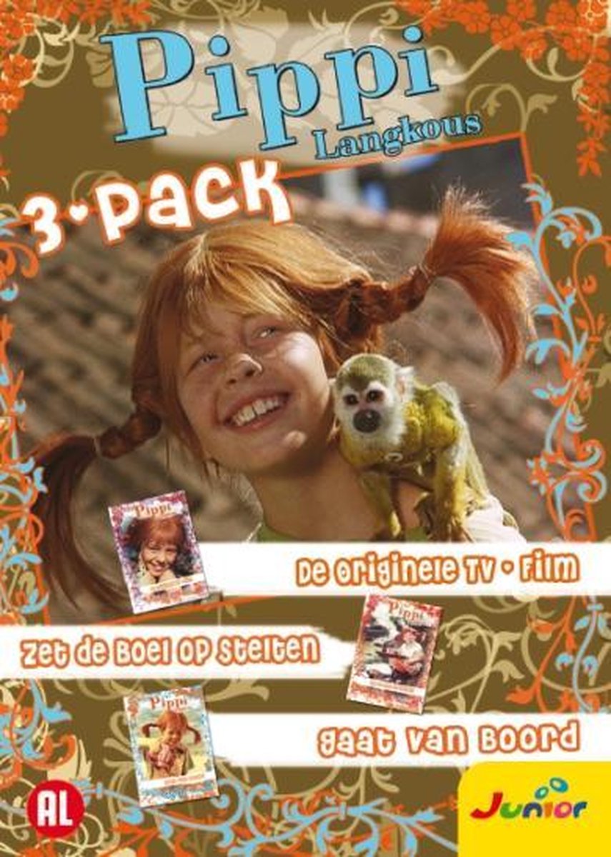 Pippi Langkous 3-Pack