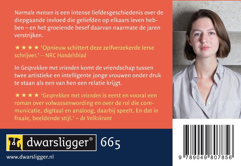 Normale mensen + Gesprekken met vrienden achterkant