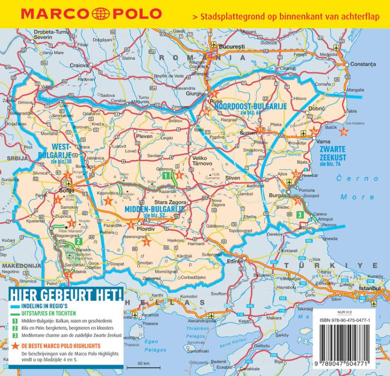 Marco Polo Bulgarije / Marco Polo achterkant