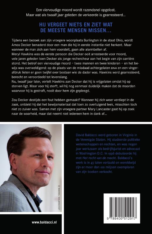 Verlossing / Amos Decker / 5 Verlossing / Amos Decker / 5 achterkant