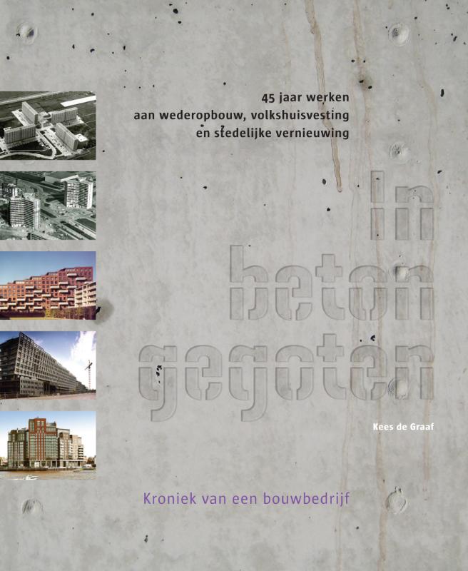 In beton gegoten