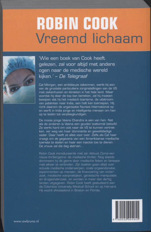 Vreemd lichaam Vreemd lichaam achterkant