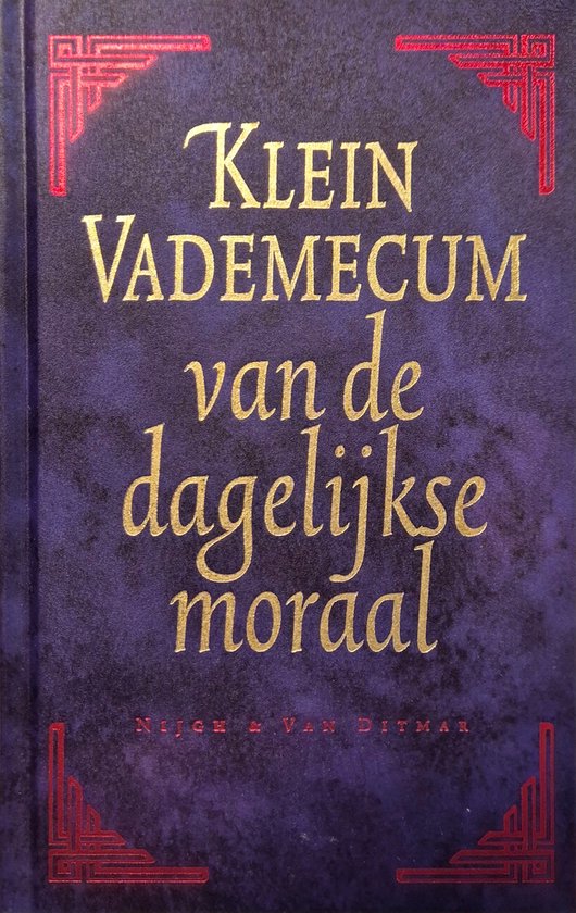 KLEIN VADEMECUM VAN DAGELIJKSE MORA