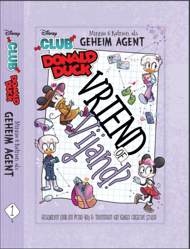 Club Donald Duck Minnie & Katrien als Geheim agent - Vriend of vijand?