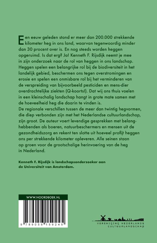 Heg / Noordboek Natuur achterkant