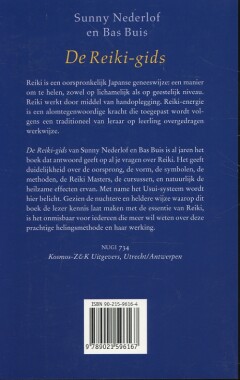 De reiki-gids achterkant