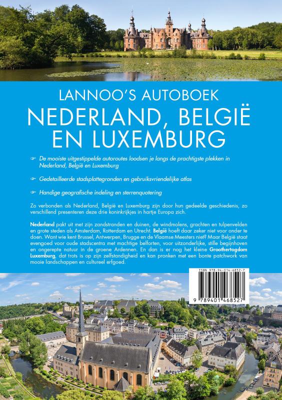 Lannoo's autoboek  -   Lannoo's Autoboek-Nederland, België en Luxemburg achterkant