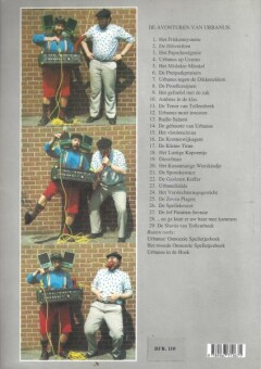 Radio salami / De avonturen van Urbanus / 13 achterkant