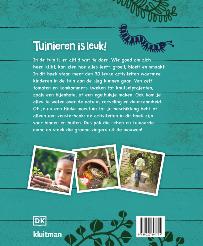 Tuinieren is leuk! achterkant