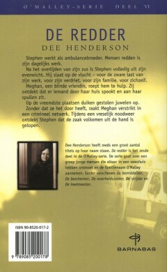 De redder / O'Malley-serie / 6 De redder / O'Malley-serie / 6 achterkant