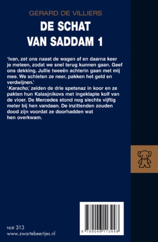 De schat van Saddam / 1 / SAS / 163 achterkant