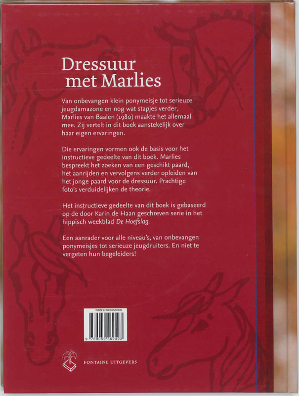 Dressuur met Marlies achterkant