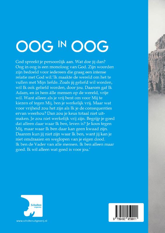 Oog in oog Oog in oog achterkant