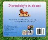 Dierenbaby's in de wei achterkant