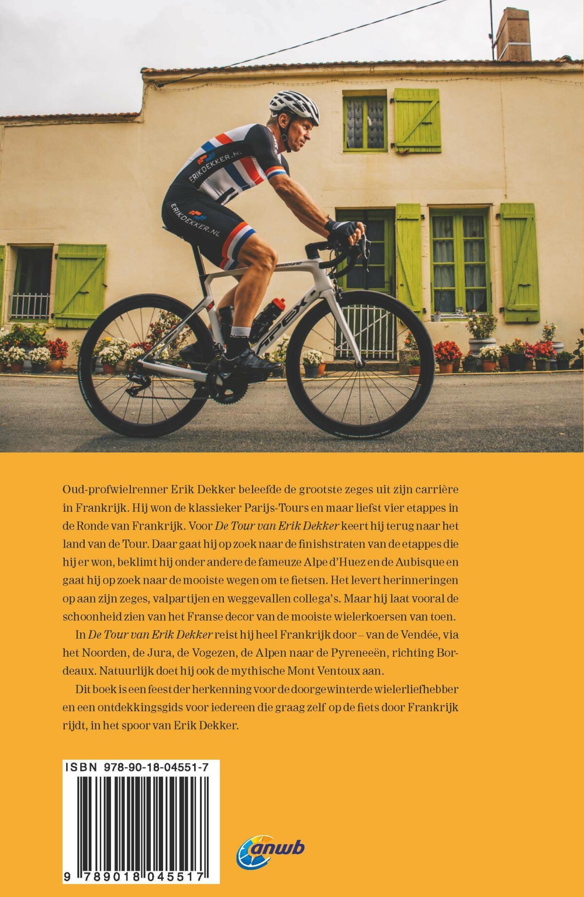 De Tour van Erik Dekker achterkant