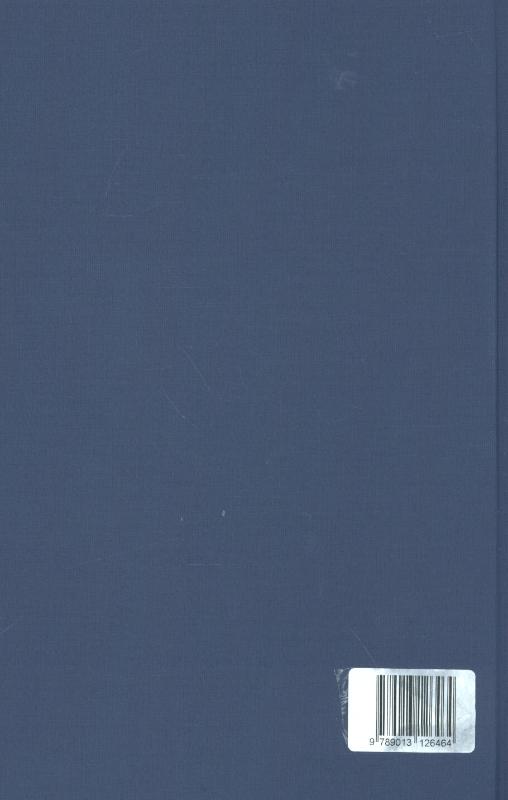 Handboek van het Nederlandse staatsrecht, Van der Pot achterkant