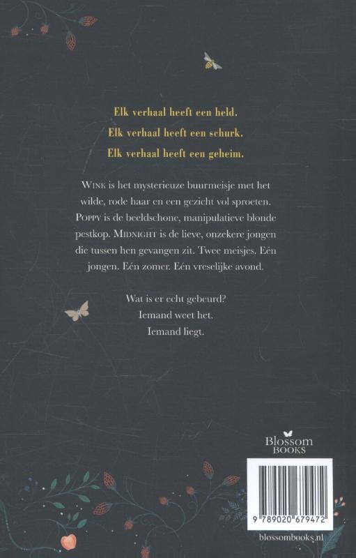 Wink Poppy Midnight Wink Poppy Midnight achterkant