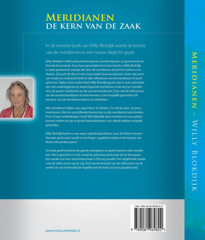 Meridianen, de kern van de zaak achterkant