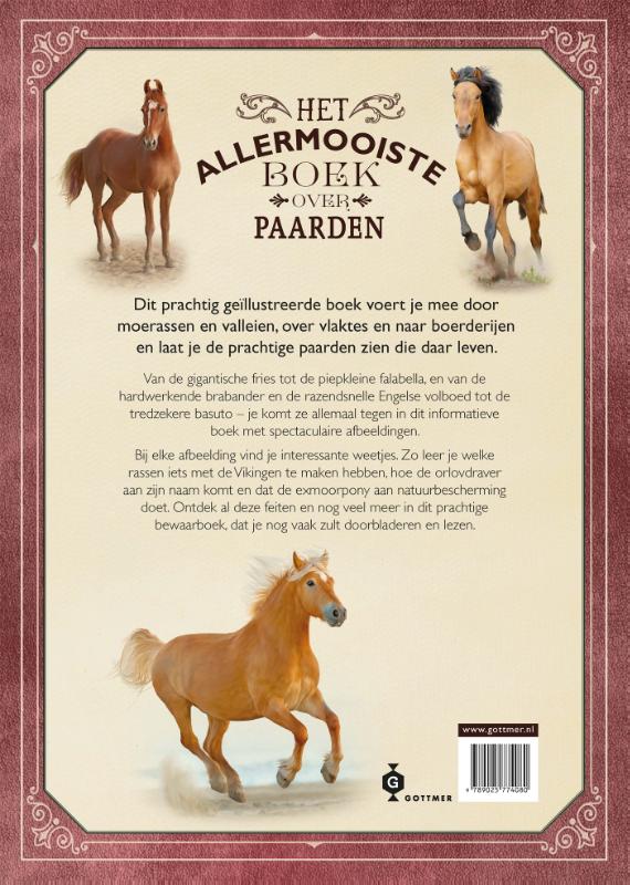 Het allermooiste boek over paarden / Allermooiste boeken Het allermooiste boek over paarden / Allermooiste boeken achterkant