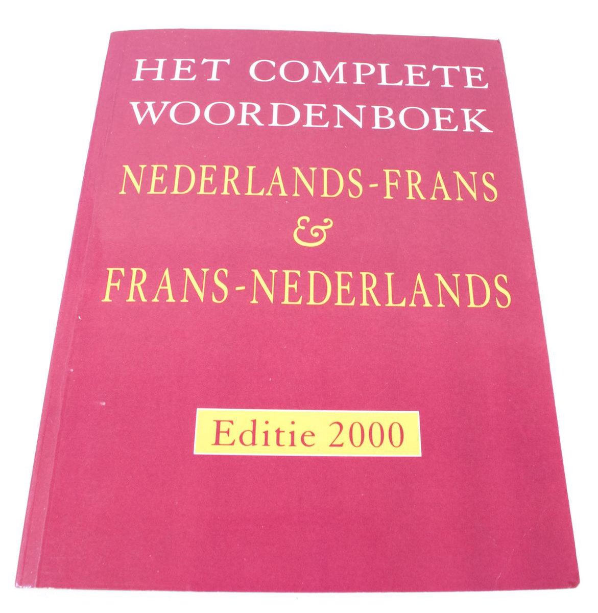 Het complete woordenboek Nederlands-Frans, Frans-Nederlands