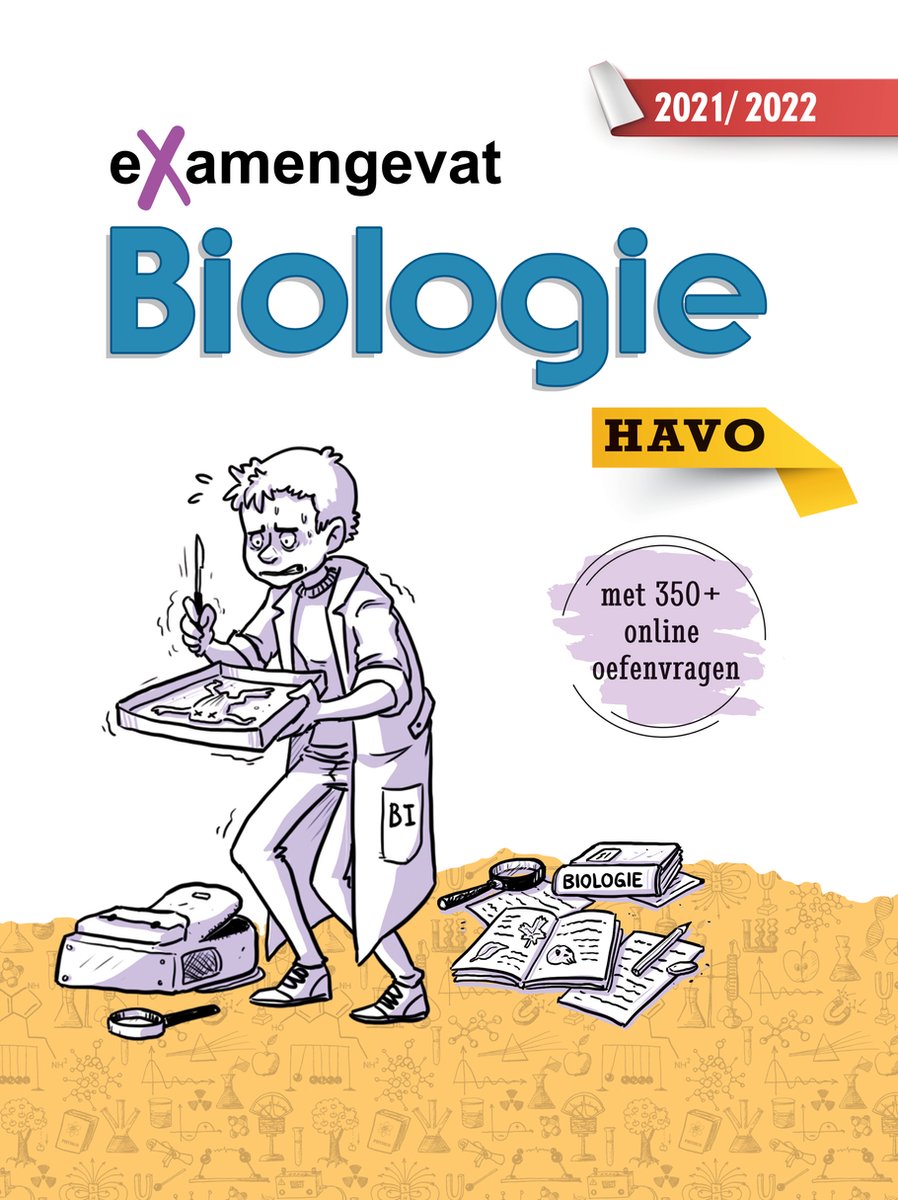 eXamengevat Biologie HAVO 2022-2023 2022-2023 (examenstofbundel en toegang online oefenplatform met 350 vragen)!