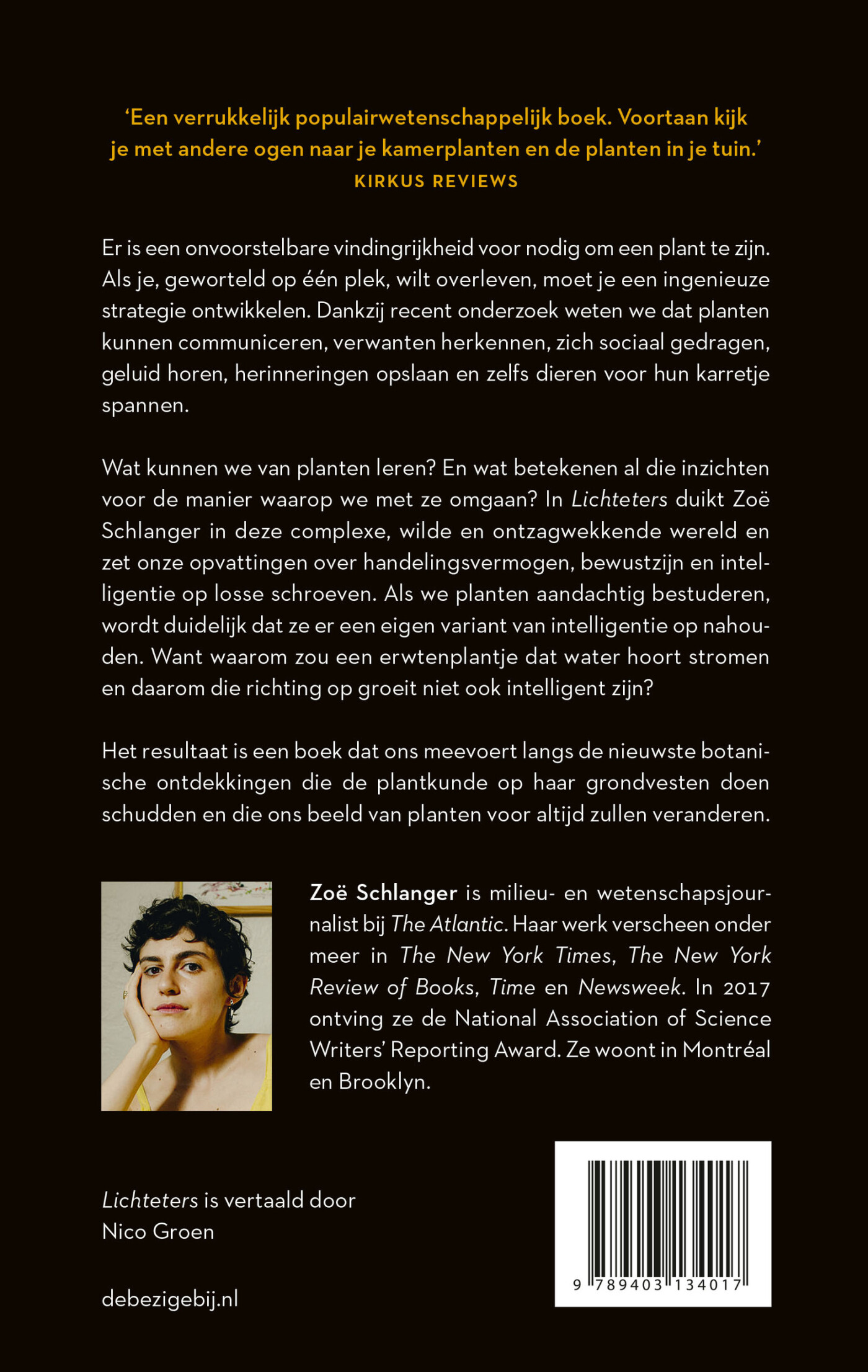 Lichteters achterkant