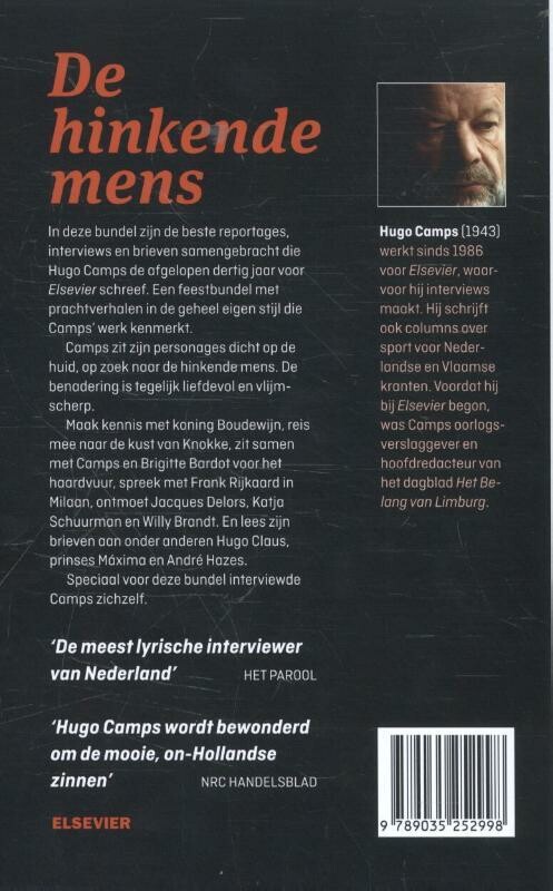 De hinkende mens achterkant