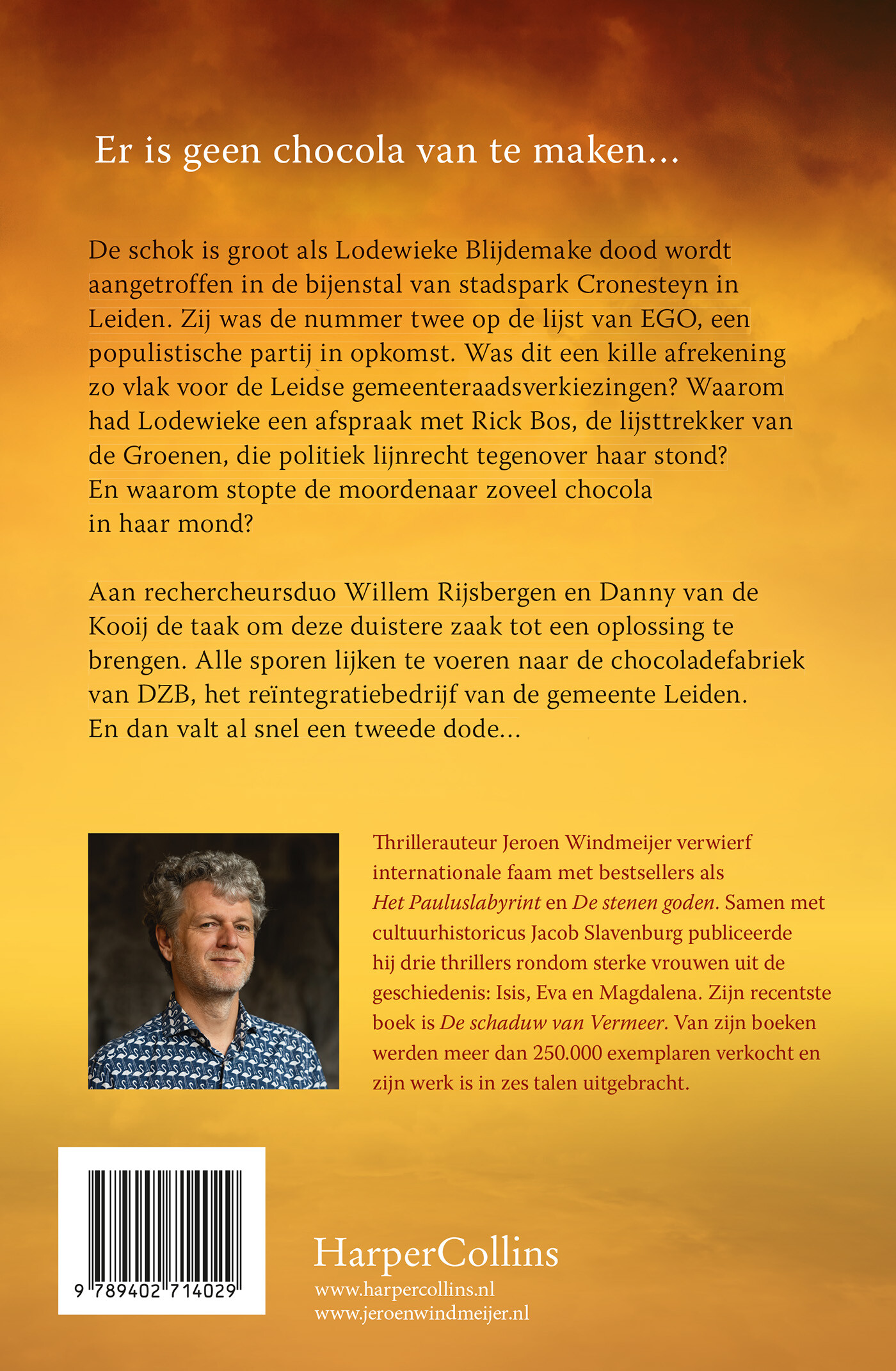 De zaak B. achterkant