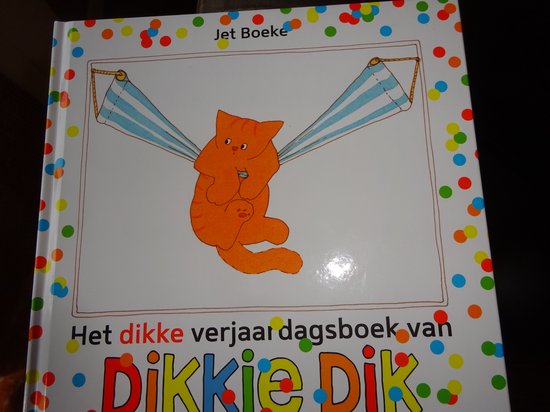 Het Dikke verjaardagsboek van Dikkie Dik Jet Boeke