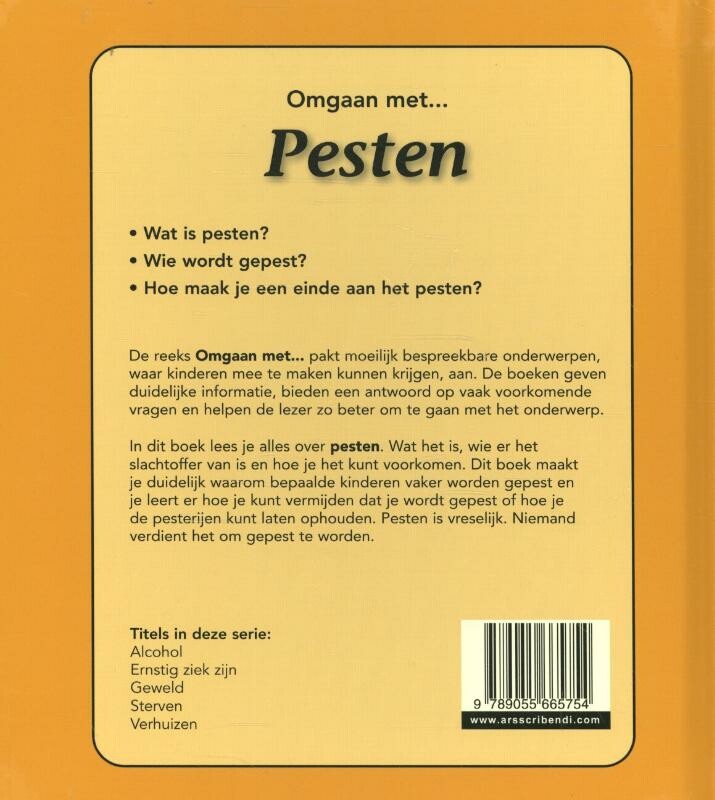 Pesten / Omgaan met ... achterkant