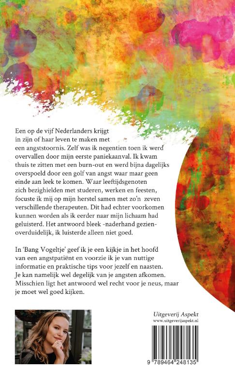 Bang vogeltje achterkant
