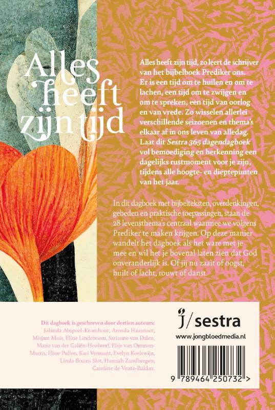 Sestra dagboek achterkant