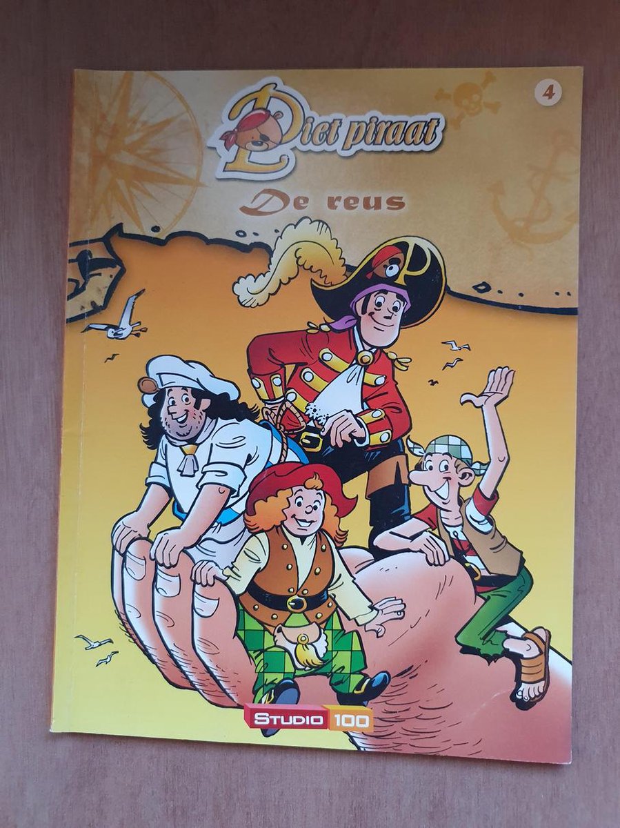 Piet Piraat De Reus, Studio 100, Deel 4, Paperback