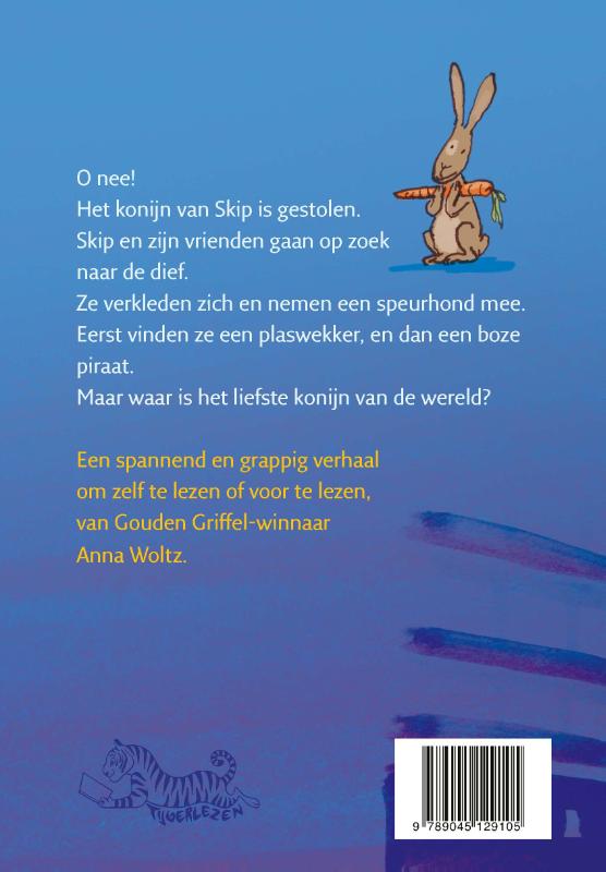 Skip en de konijnendief / Tijgerlezen achterkant
