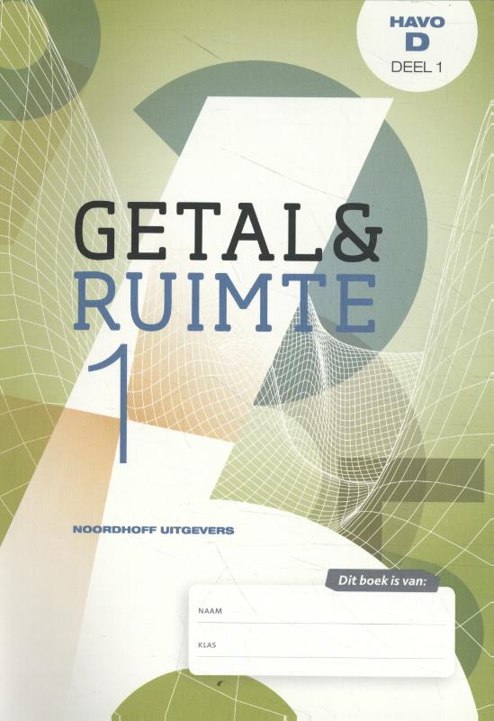 Getal & Ruimte deel 1 havo D